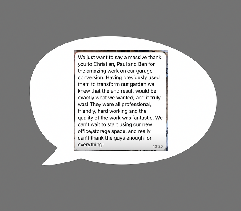 Client message about Lewis & Son