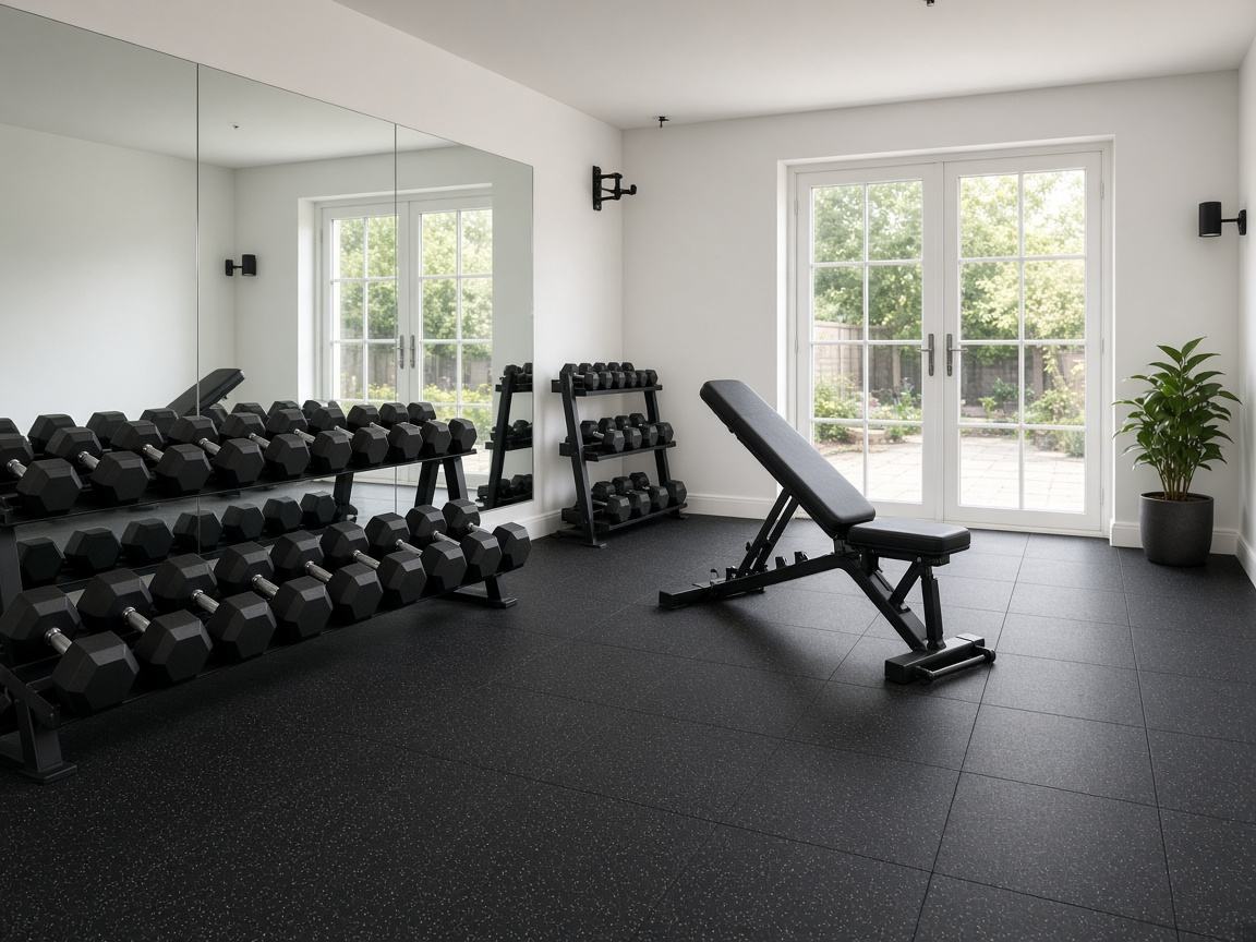 Home Gym garage conversion