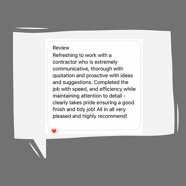 Client review of Lewis & Son